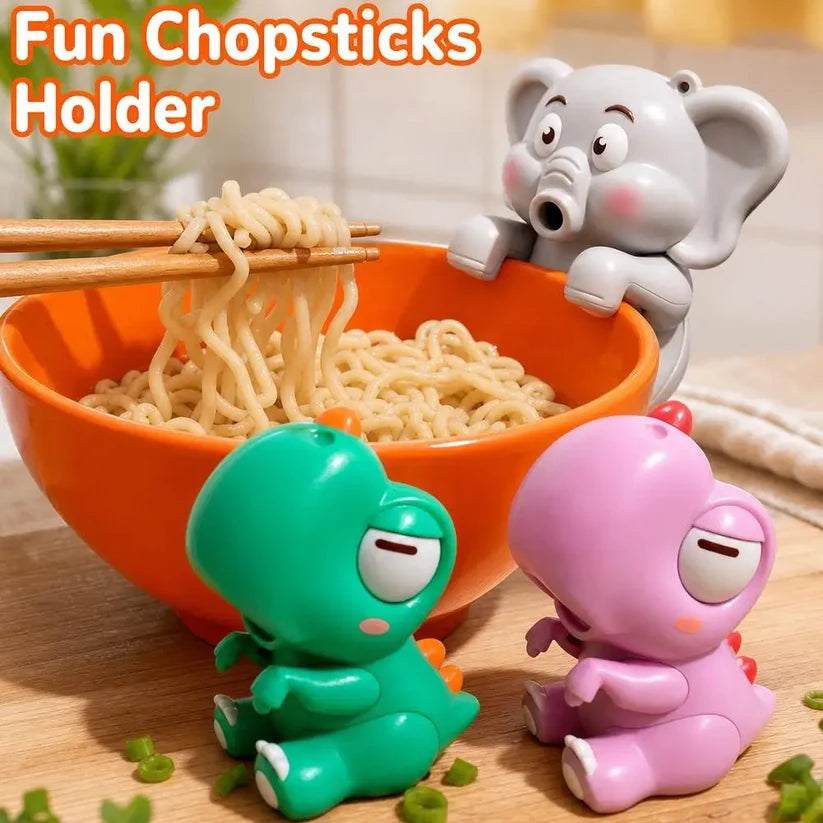 Mini Ventilador Enfriador de Comida con Forma de Elefante - Clip para Bol y Taza